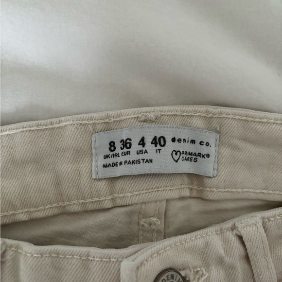 Primark, Denim co Jean, Cream - Picture 3 of 3